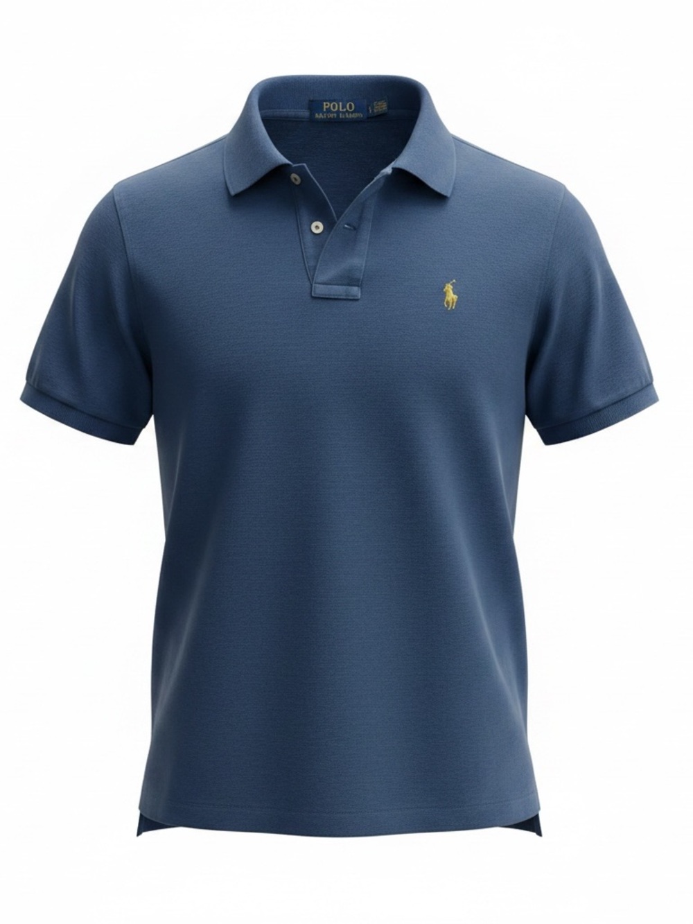Polo Ralph Lauren Men's Short-Sleeve Polo in Slate Blue with  Logo